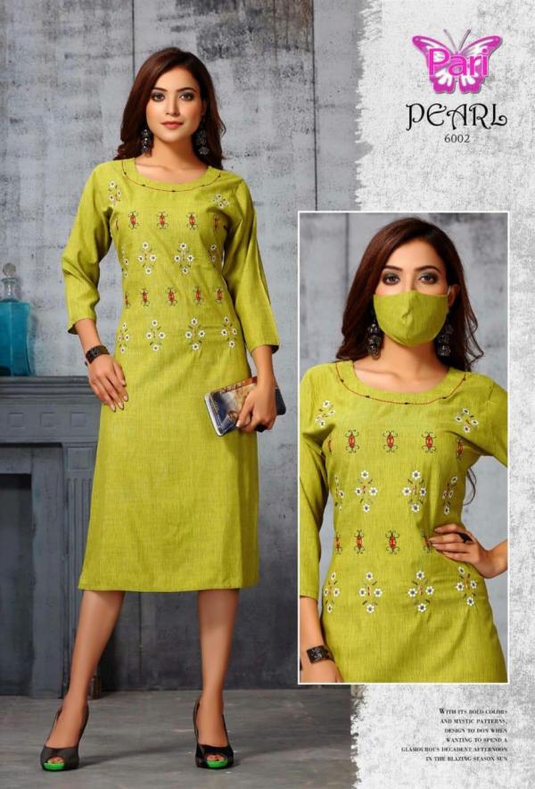 Pari Pearl 6 Heavy Rayon Designer Kurti Collection